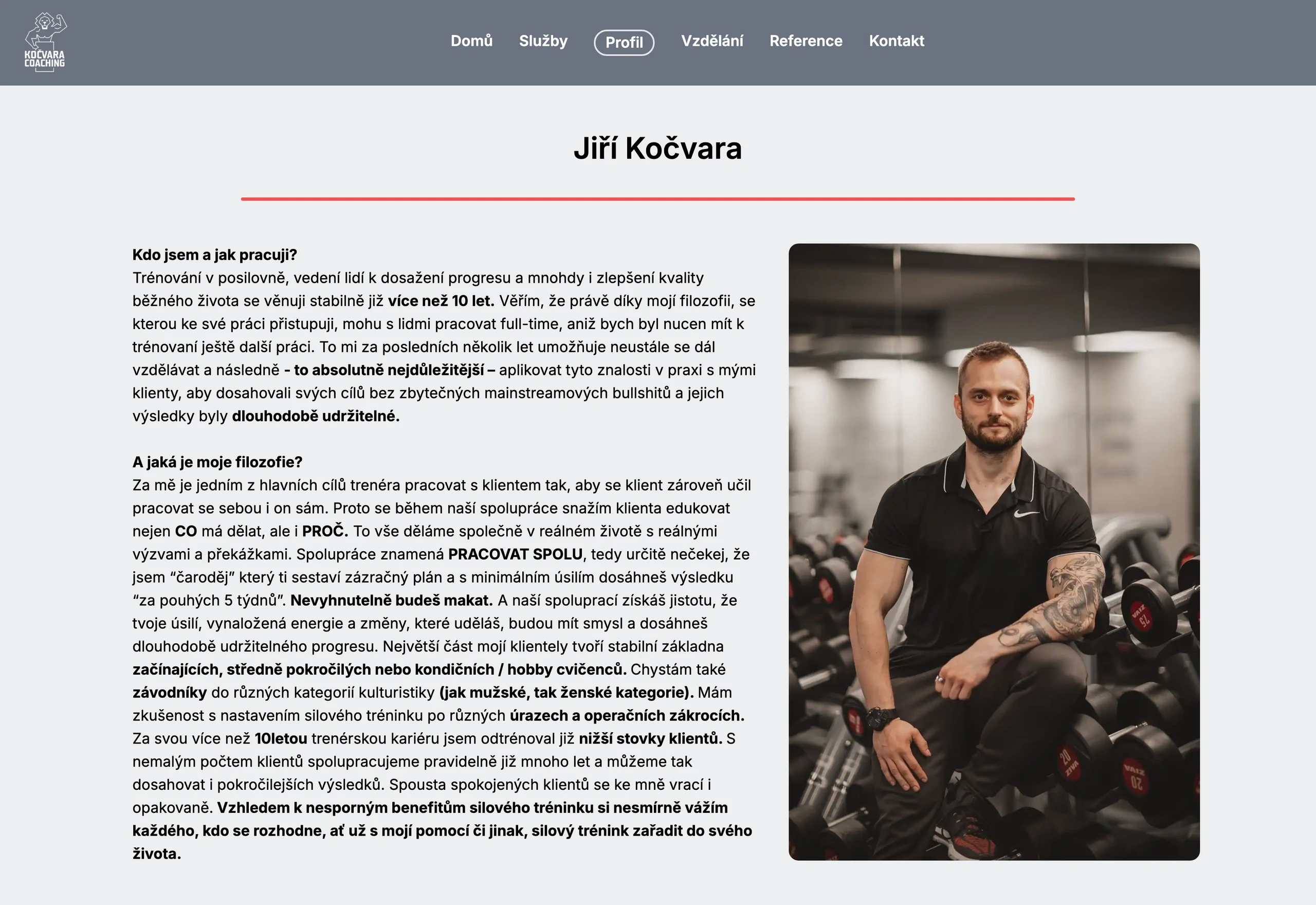 Jiří Kočvara — profil